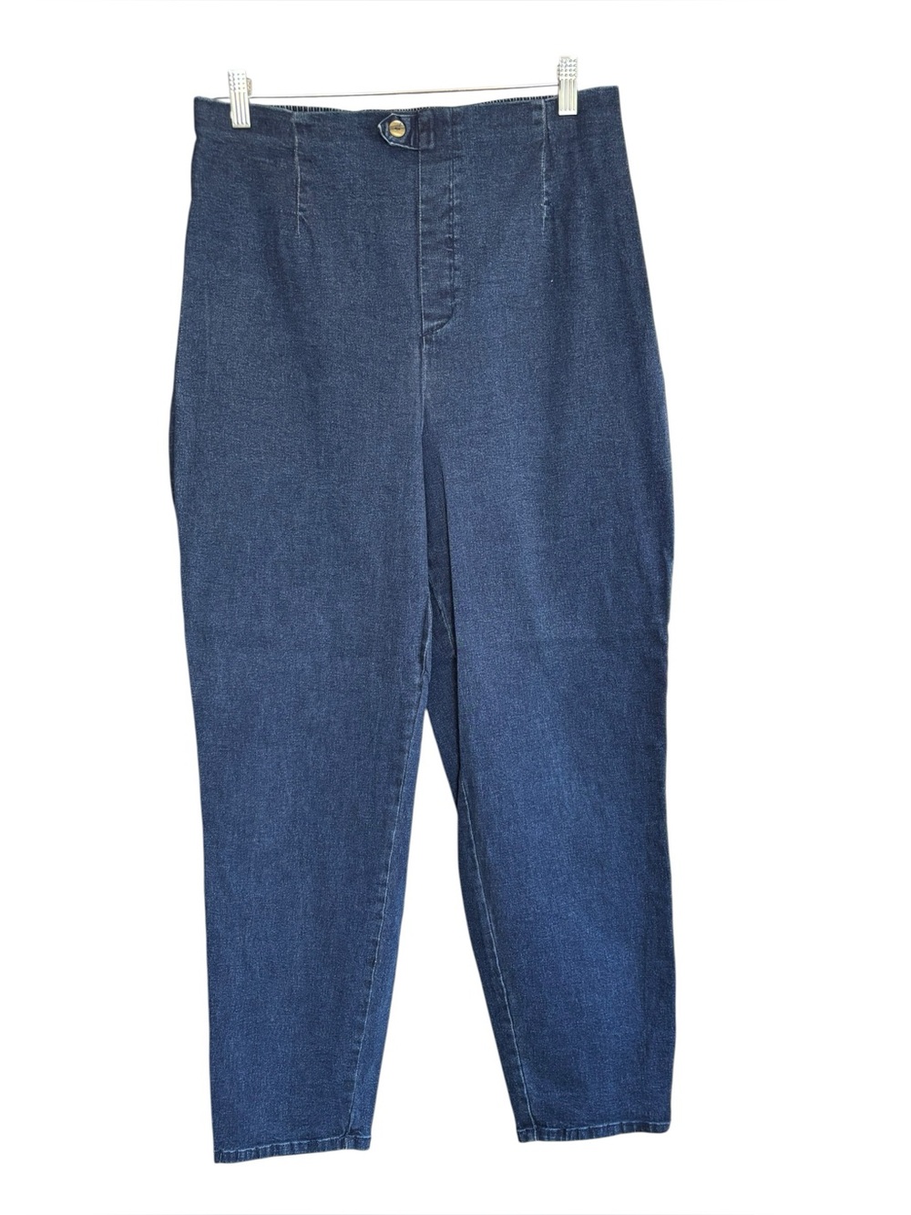 High Sierra Women’s 1X Pull-On Denim Jeans Elastic Back Waist